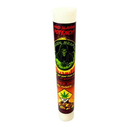 Green Reaper branded product package